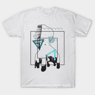 Digital age and loneliness version 3 T-Shirt